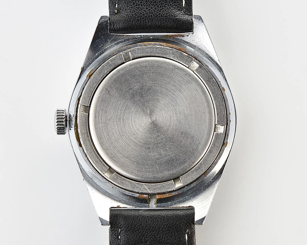 Raketa vintage mechanical wrist watch with double calendar