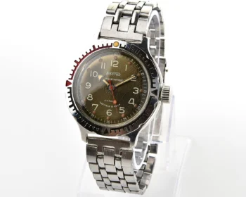 Vostok Amphibia mechanical watch with steel bracelet