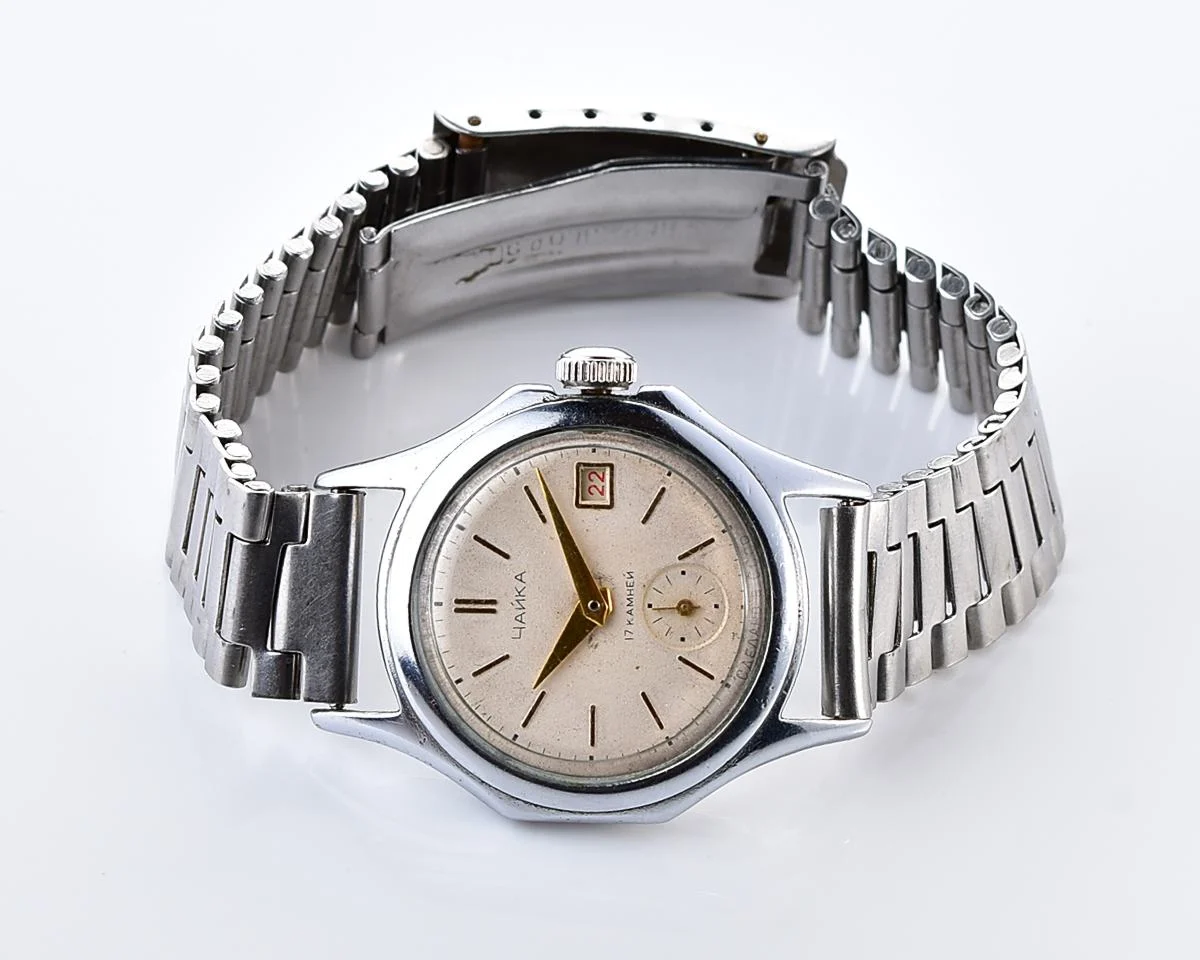 Vintage Soviet Chaika (Vostok) mechanical watch