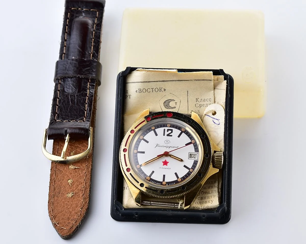 TIME CAPSULE: Vostok Komandirskie mechanical watch – New Old Stock (NOS)!