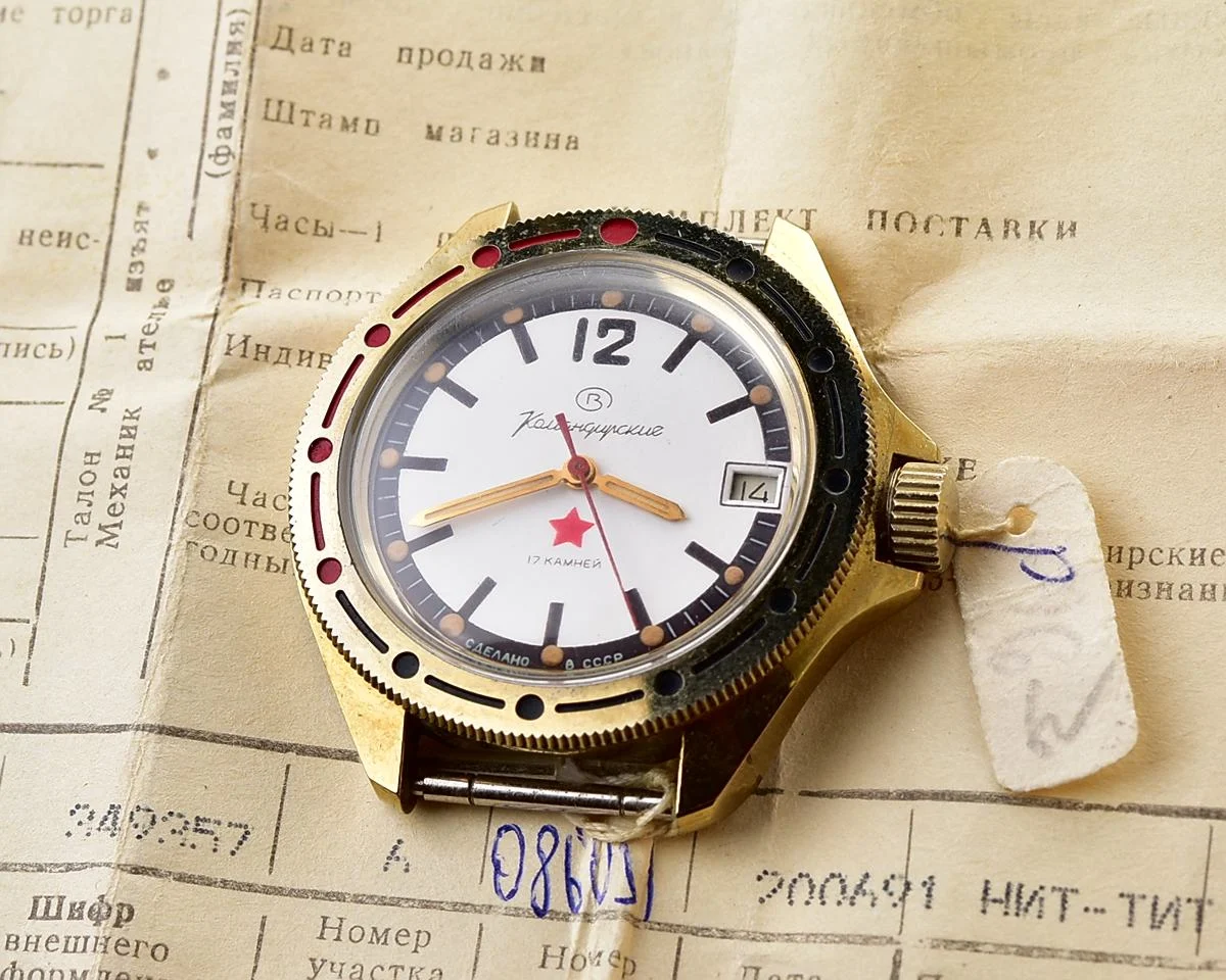 TIME CAPSULE: Vostok Komandirskie mechanical watch – New Old Stock (NOS)!