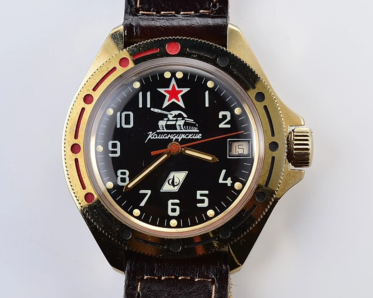 Excellent Vostok Commander's watch - Komandirskie Tank!