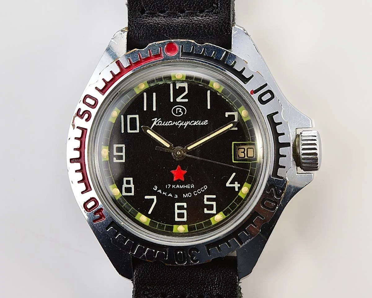 Soviet Vostok Komandirskie limited series watch - "Zakaz MO CCCP"!