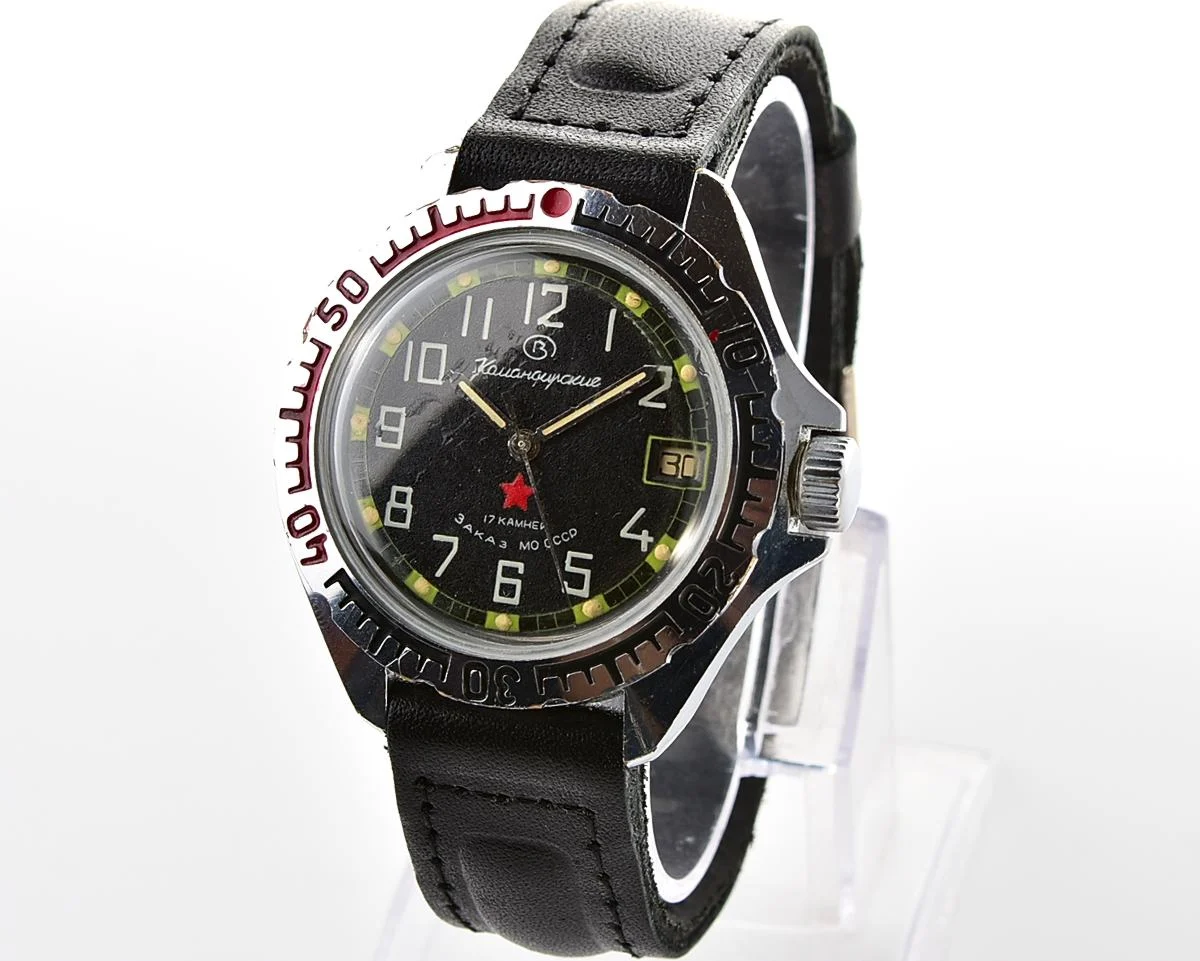 Soviet Vostok Komandirskie limited series watch - "Zakaz MO CCCP"!