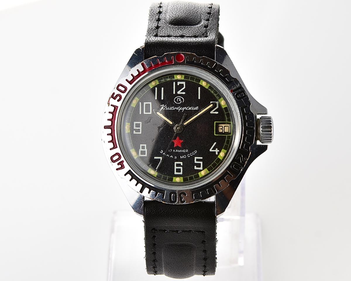 Soviet Vostok Komandirskie limited series watch - "Zakaz MO CCCP"!