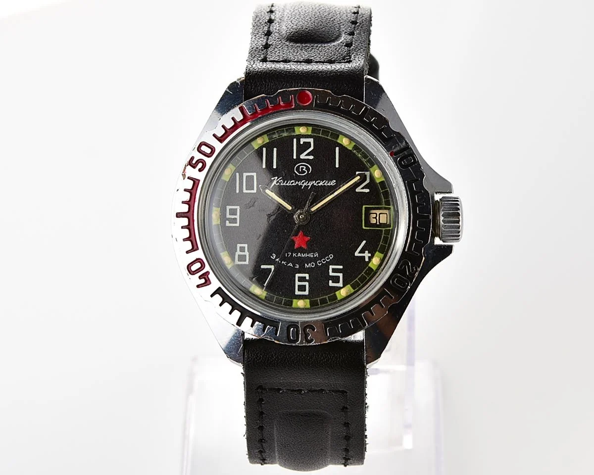 Soviet Vostok Komandirskie limited series watch - "Zakaz MO CCCP"!