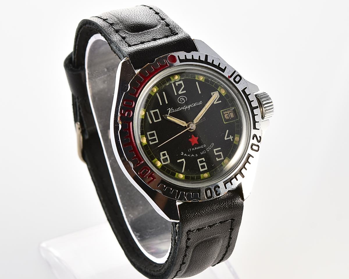 Soviet Vostok Komandirskie limited series watch - "Zakaz MO CCCP"!