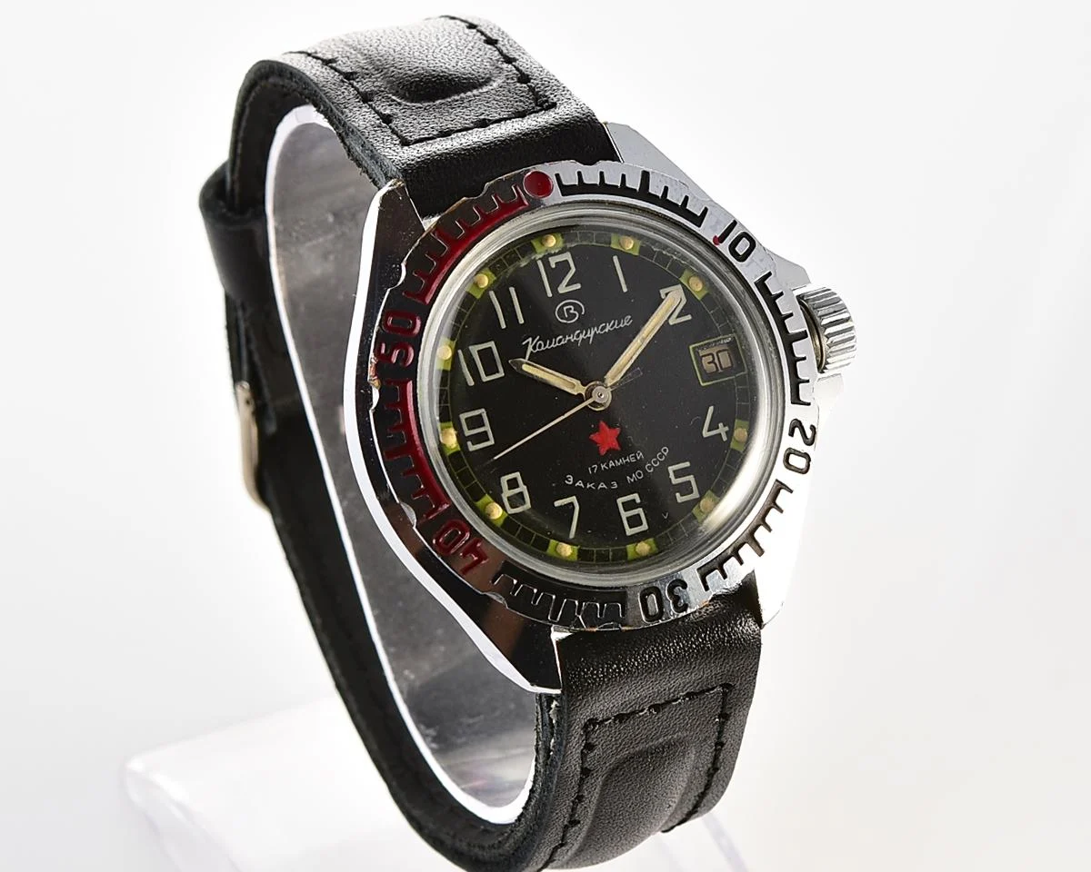 Soviet Vostok Komandirskie limited series watch - "Zakaz MO CCCP"!
