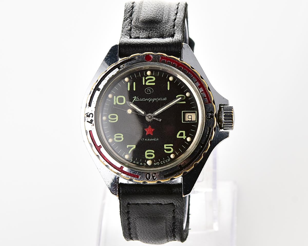 Soviet Vostok Komandirskie limited series watch - "Zakaz MO CCCP"!