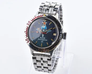 Vostok Komandirskie Paratroopers mechanical watch with automatic self-winding movement