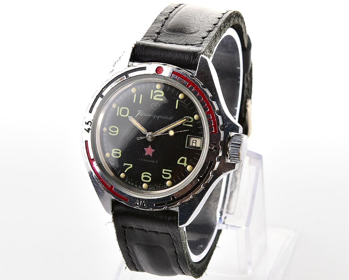 Soviet Vostok Komandirskie limited series watch - "Zakaz MO CCCP"!