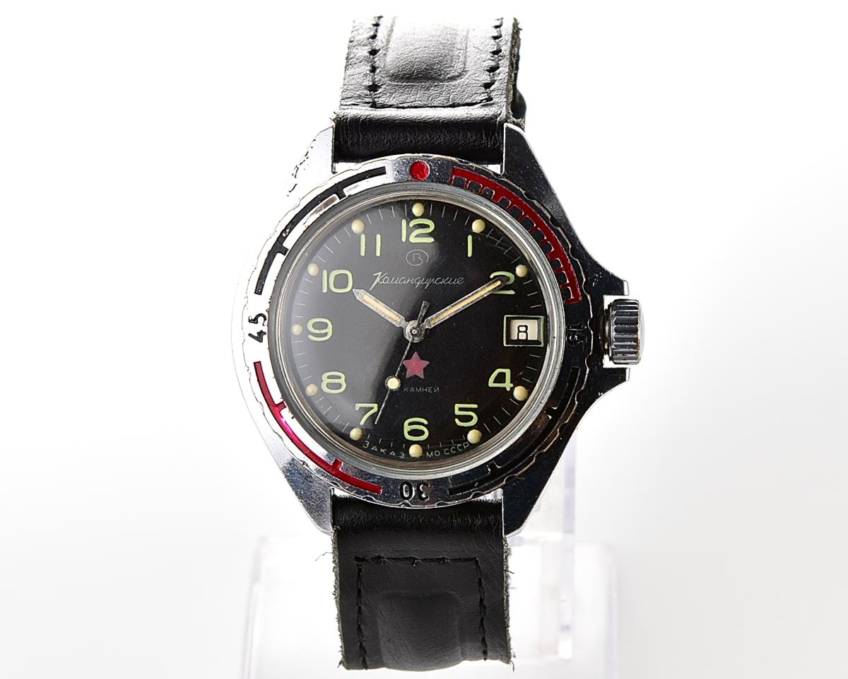 Soviet Vostok Komandirskie limited series watch - "Zakaz MO CCCP"!