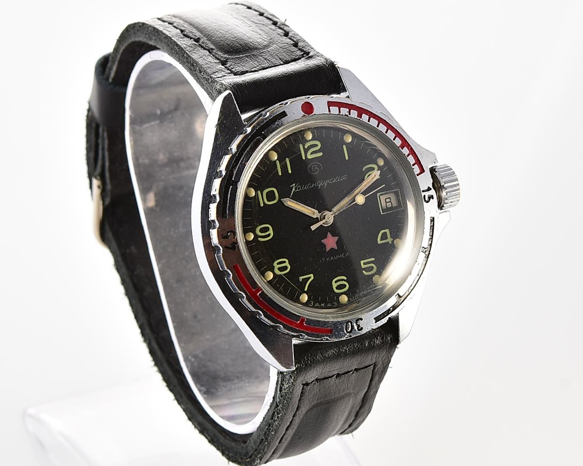 Soviet Vostok Komandirskie limited series watch - "Zakaz MO CCCP"!