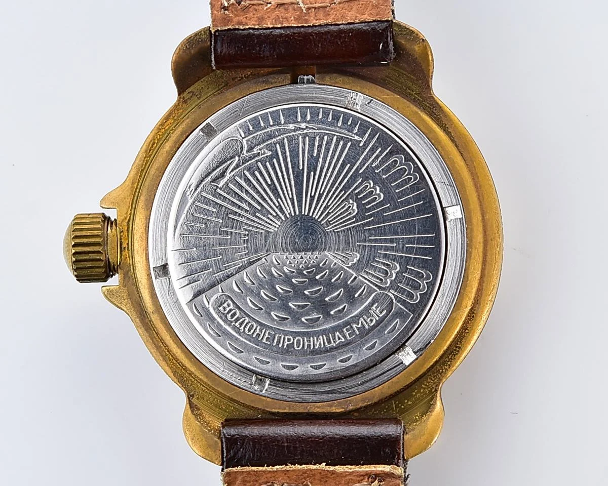 Vostok Komandirskie Soviet mechanical wristwatch