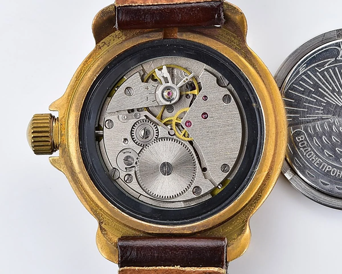 Vostok Komandirskie Soviet mechanical wristwatch