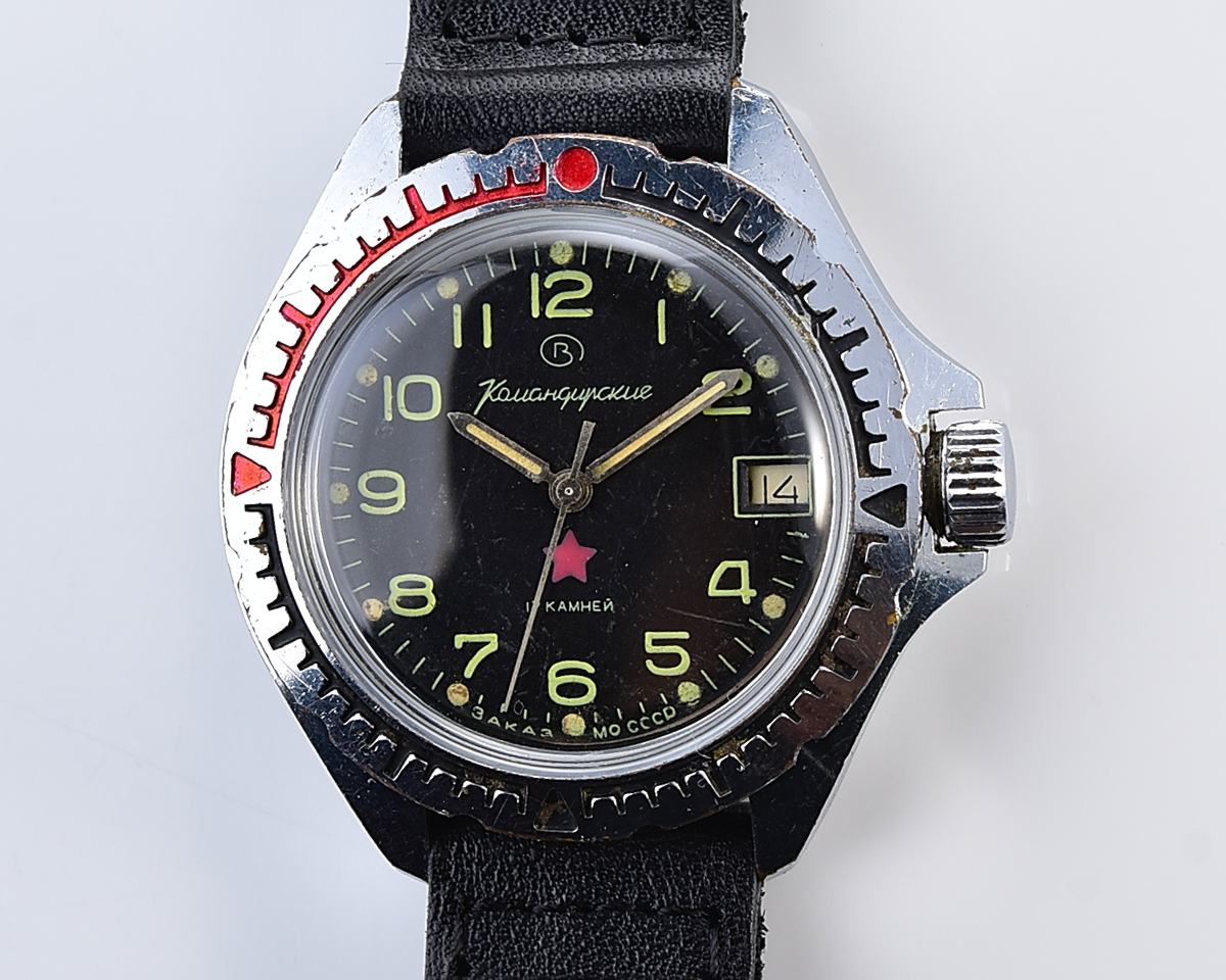 Vostok Komandirskie TANK mechanical watch limited series – “Zakaz MO CCCP”