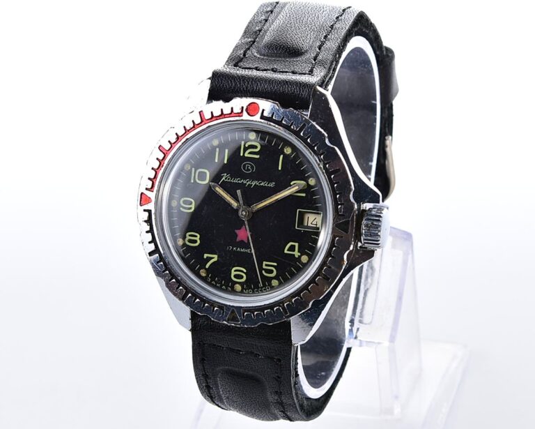 Vostok Komandirskie TANK mechanical watch limited series – “Zakaz MO CCCP”