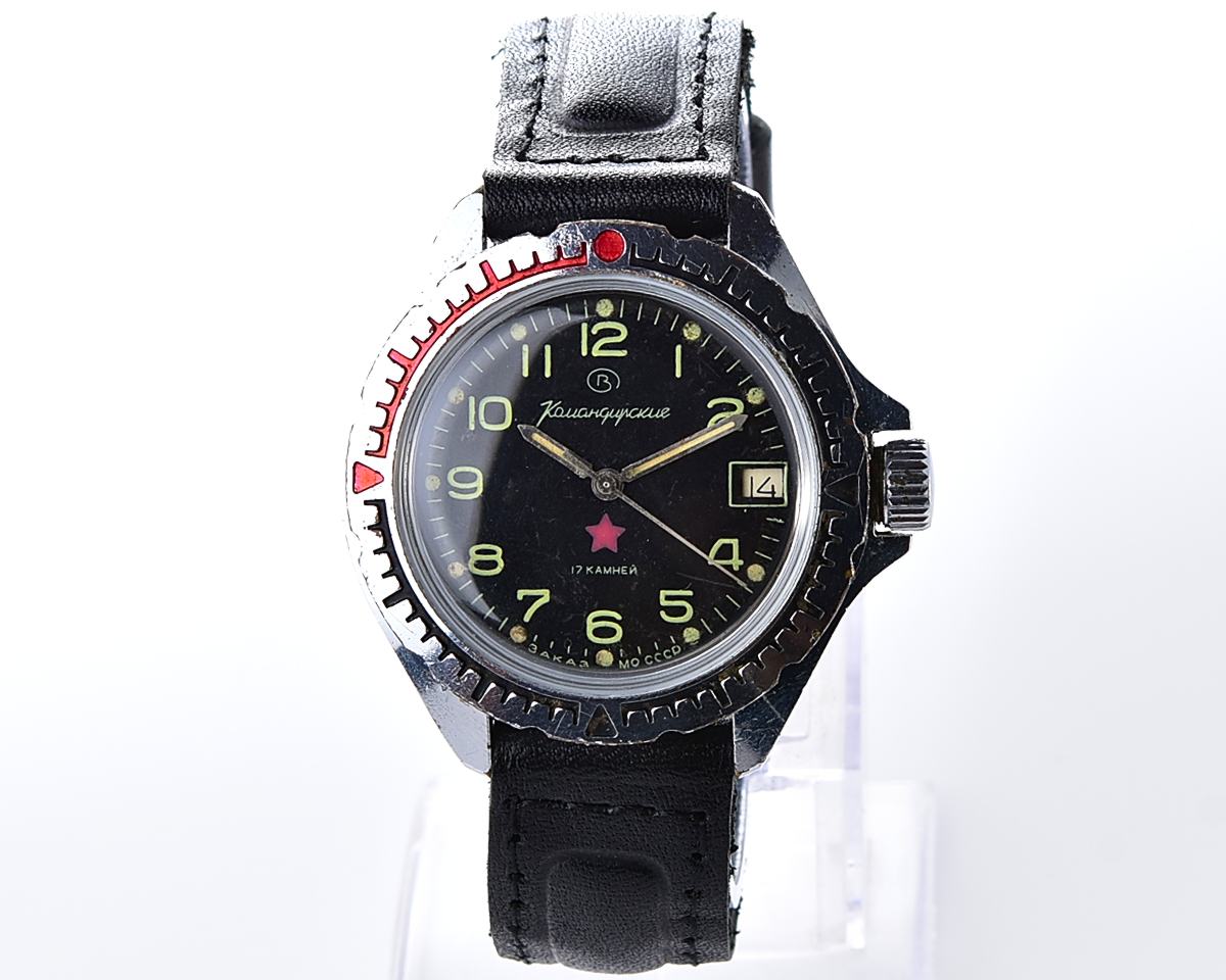Vostok Komandirskie TANK mechanical watch limited series – “Zakaz MO CCCP”
