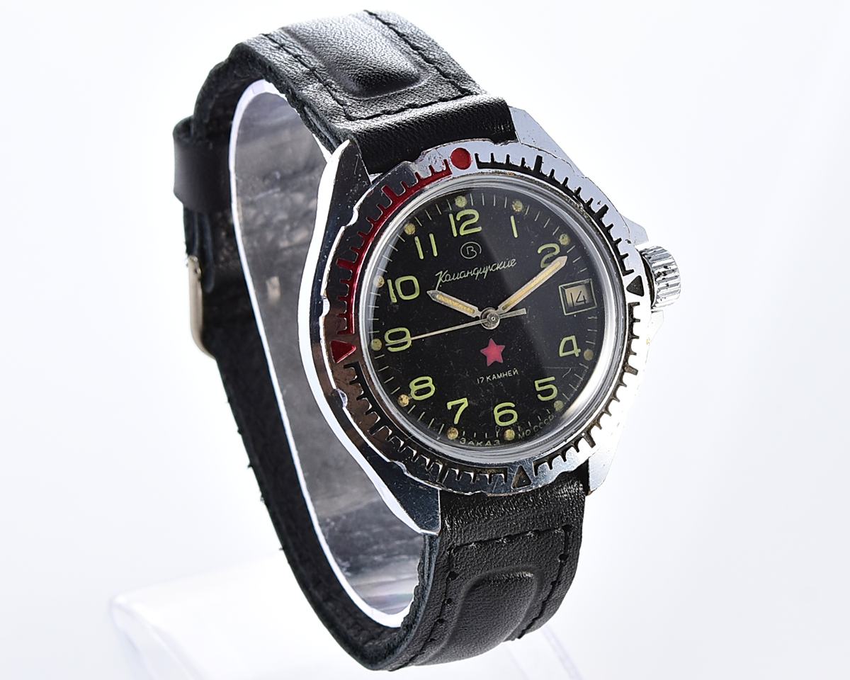 Vostok Komandirskie TANK mechanical watch limited series – “Zakaz MO CCCP”