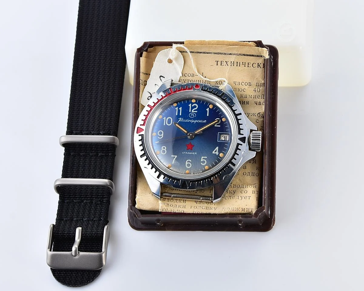 TIME CAPSULE: Vostok Komandirskie mechanical watch – New Old Stock (NOS)!