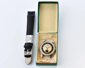 Rare! Excellent vintage Soviet mechanical watch Pobeda, with box and passport!