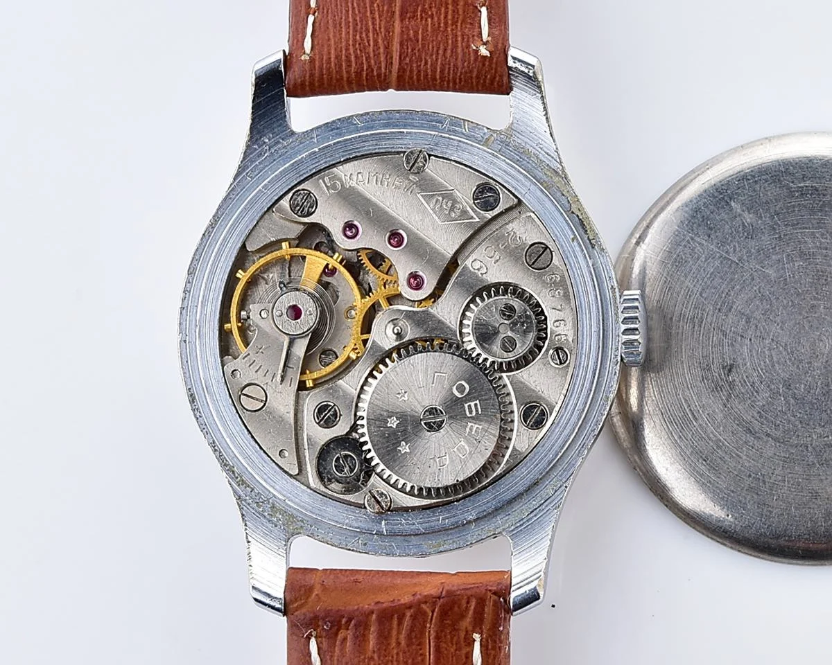Vintage Soviet mechanical Pobeda wristwatch, PChZ, the 2nd quarter of 1956!