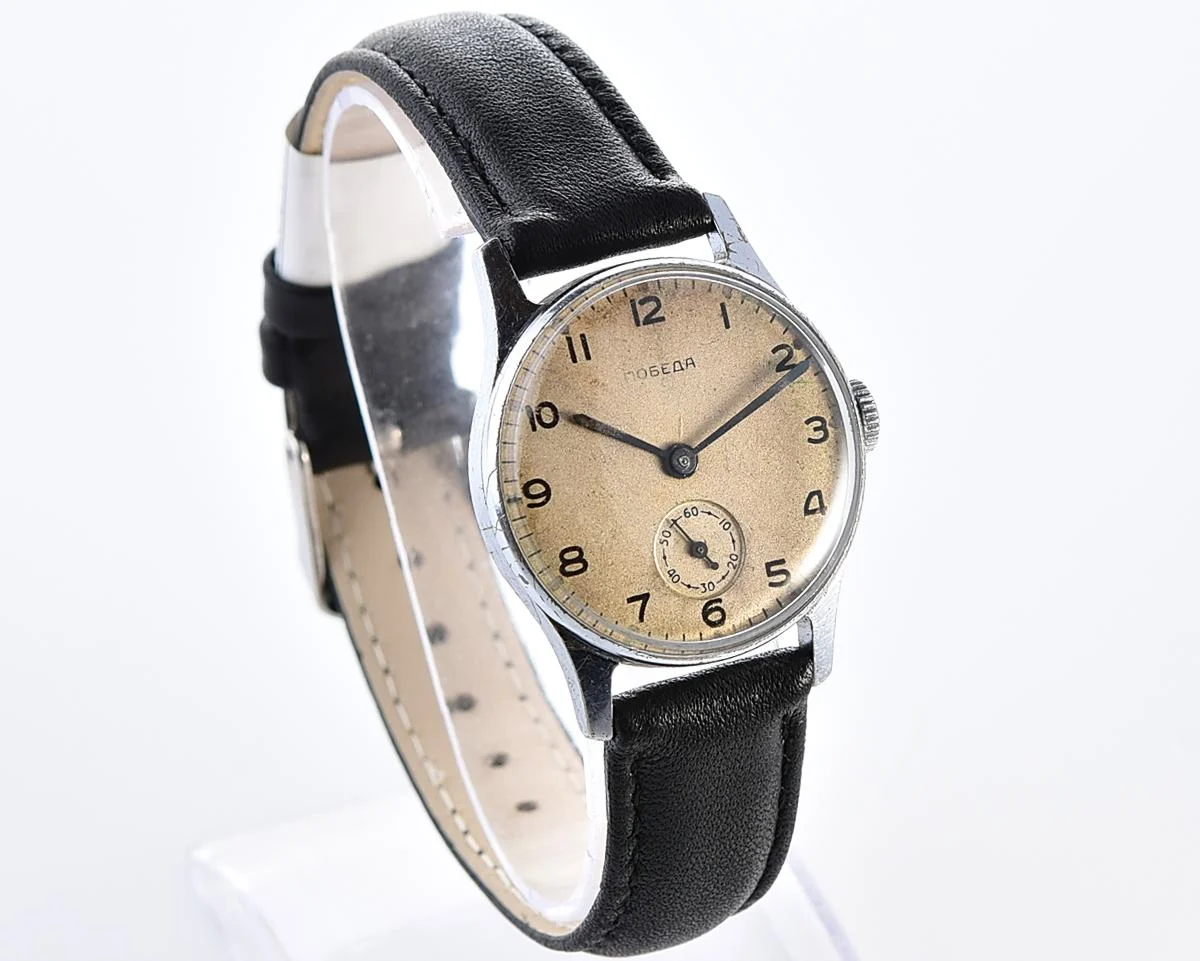 Soviet mechanical Pobeda watch, ChChZ, 2nd quarter of 1955!