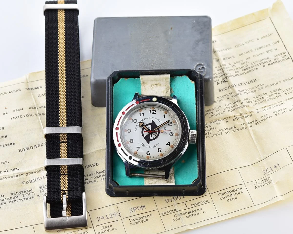 TIME CAPSULE: Mechanical watch Vostok Amphibia – New Old Stock (NOS)!