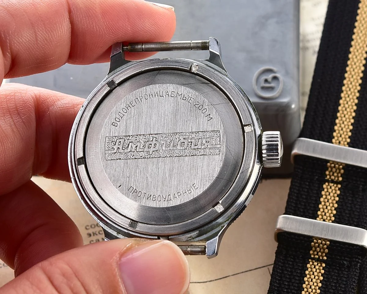 TIME CAPSULE: Mechanical watch Vostok Amphibia – New Old Stock (NOS)!