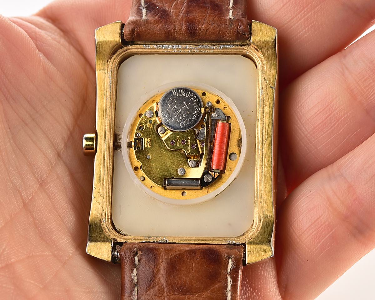 Ukrainian made Kleynod gold-plated watch dedicated to the 15th anniversary of Ukraine's independence