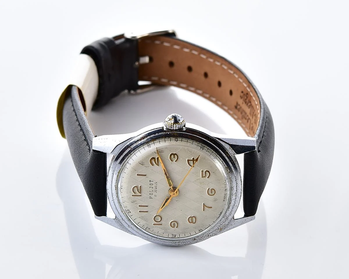 Soviet vintage Poljot mechanical wristwatch