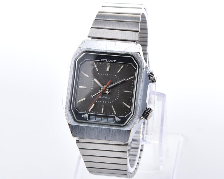 Soviet POLJOT-cricket vintage watch with mechanical alarm function!