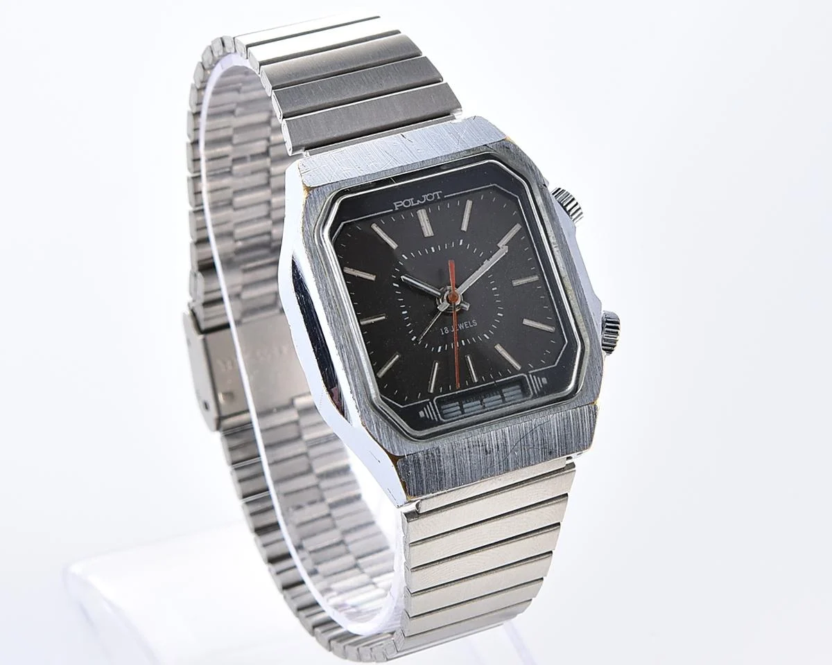 Soviet Poljot-cricket vintage watch with mechanical alarm function!