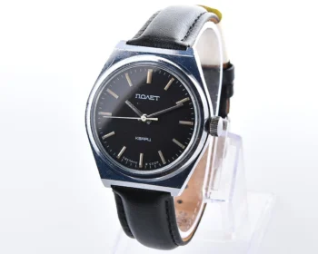 Soviet Poljot watch with quartz movement