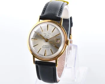 Beautiful automatic vintage gold-plated watch Poljot De Luxe!