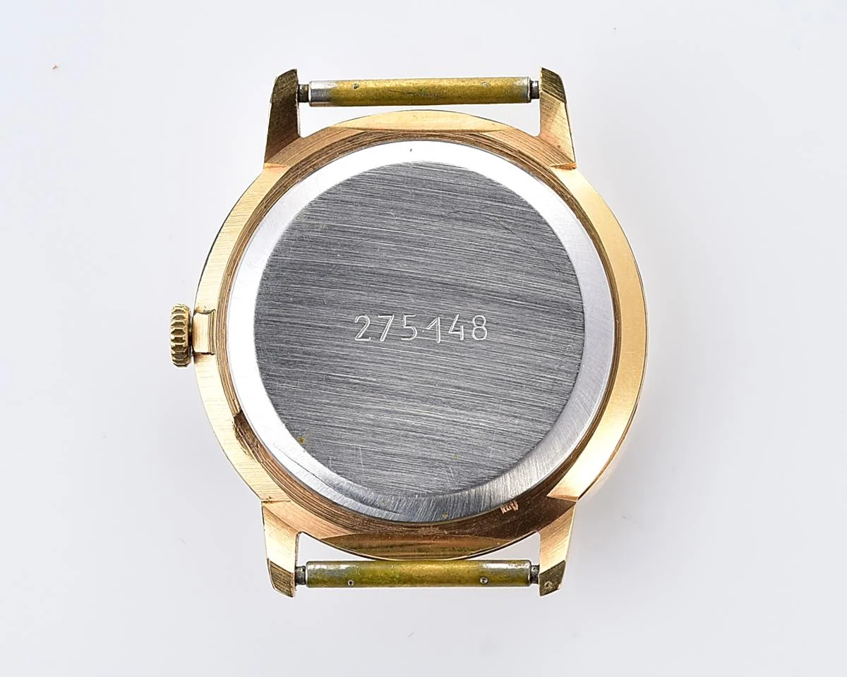 TIME CAPSULE: Vintage Soviet gold-plated Soviet Raketa watch, New Old Stock (NOS)!