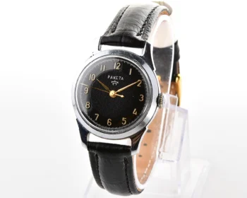 Vintage Soviet mechanical Raketa wristwatch