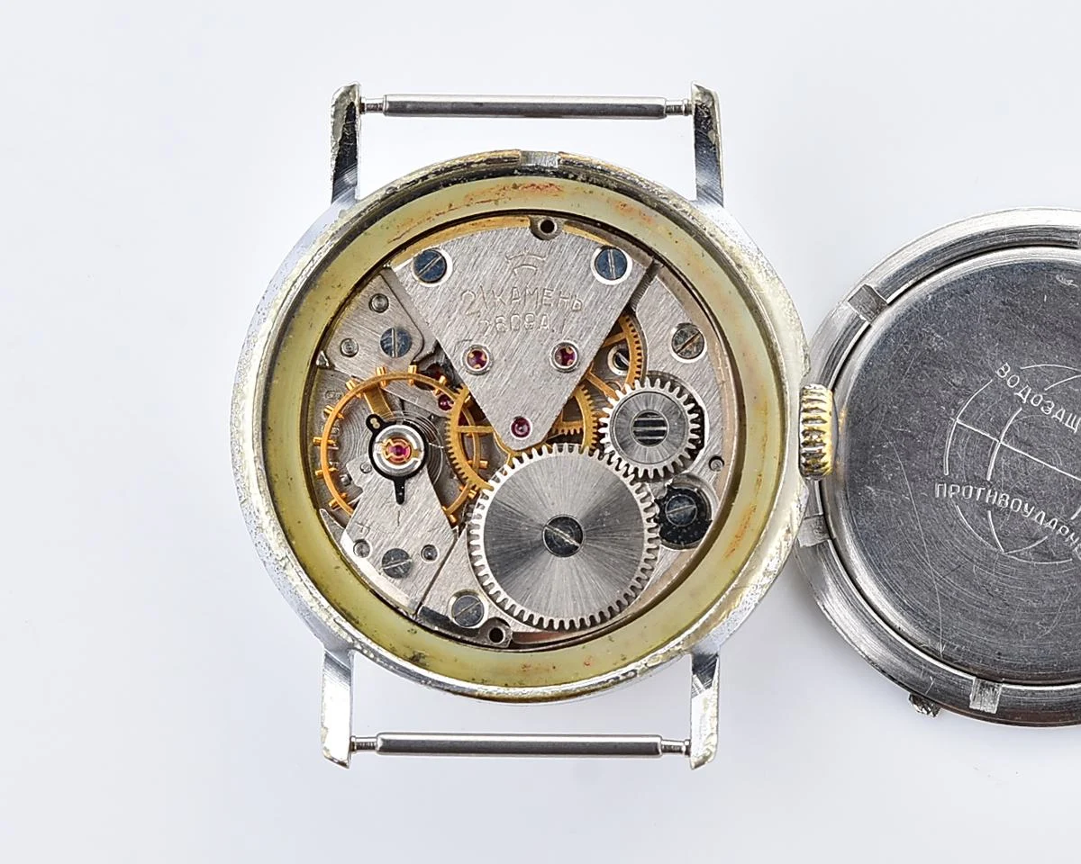 Soviet Raketa Baltica vintage watch with roman numerals