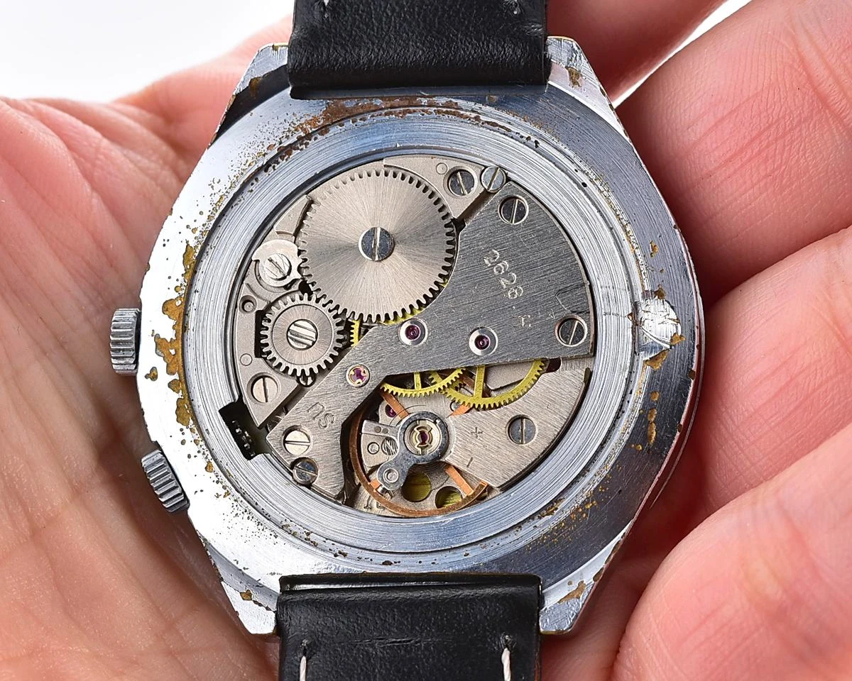 Soviet Raketa perpetual calendar watch