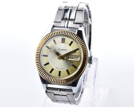 RAKETA vintage mechanical wrist watch with double calendar