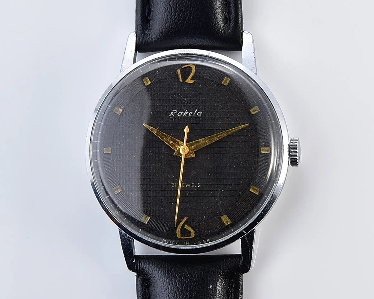 Vintage Soviet Raketa Baltica mechanical watch