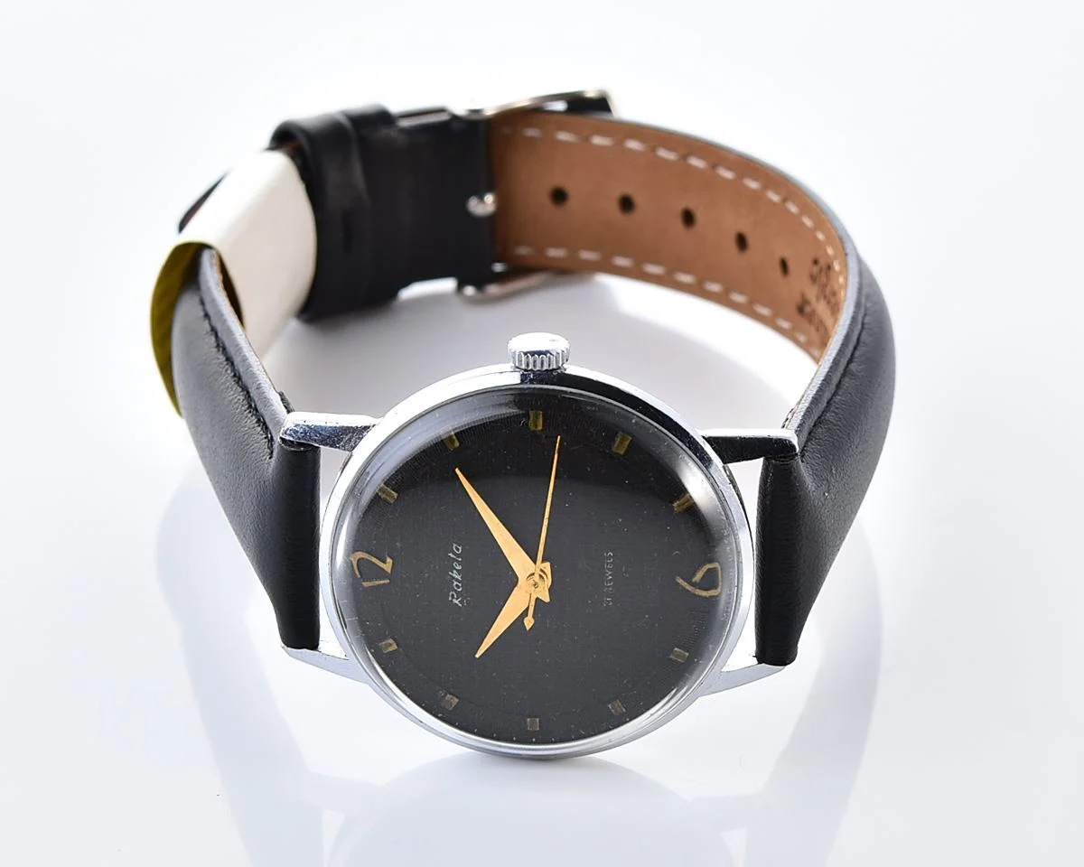 Vintage Soviet Raketa Baltica mechanical watch