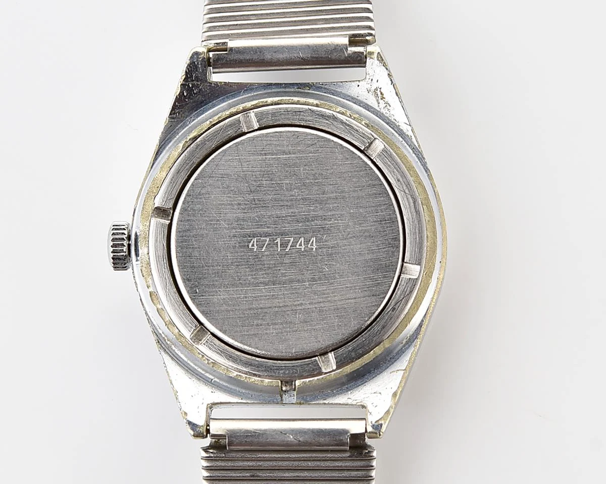 Raketa vintage mechanical wrist watch with double calendar