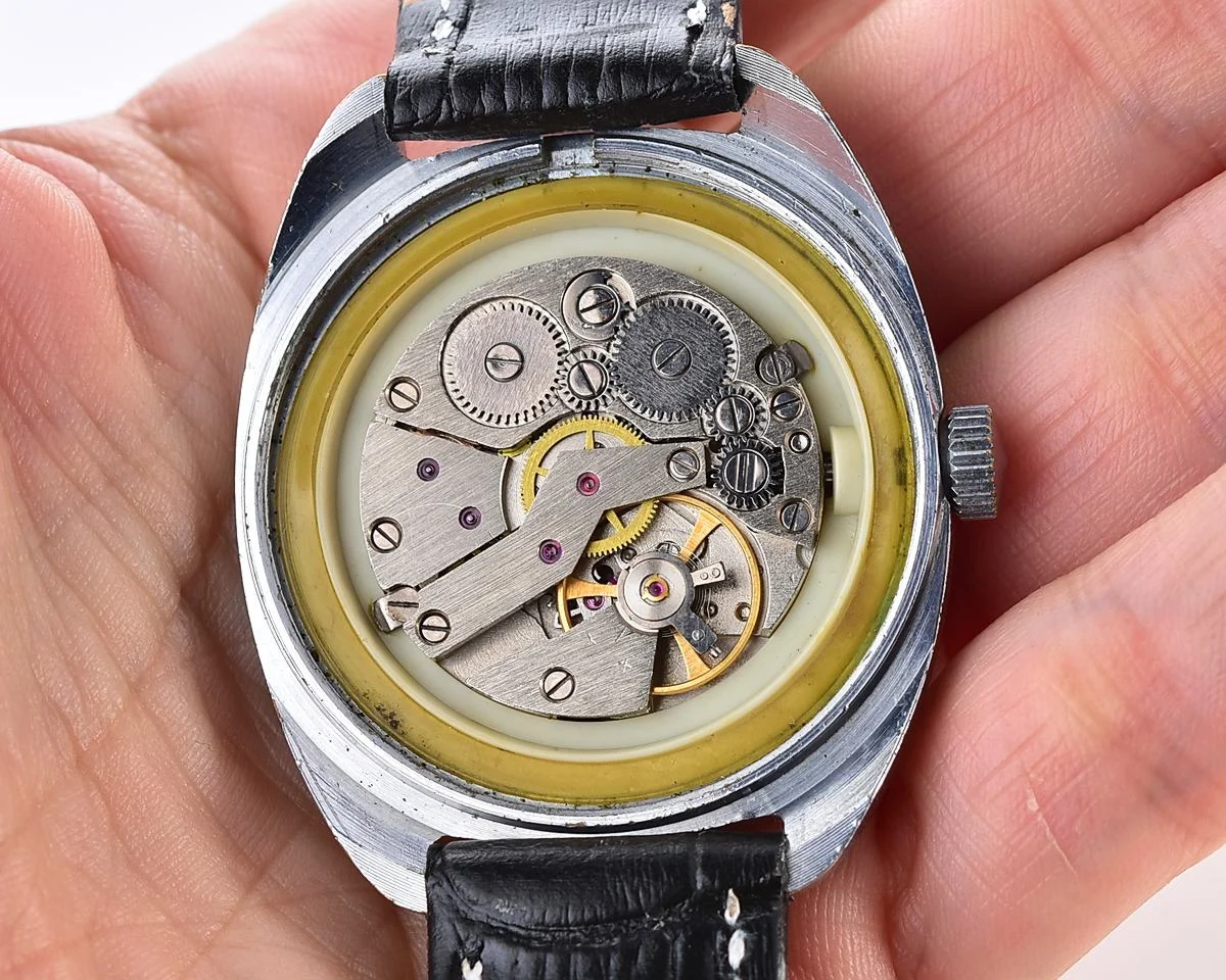 Slava Soviet mechanical vintage watch