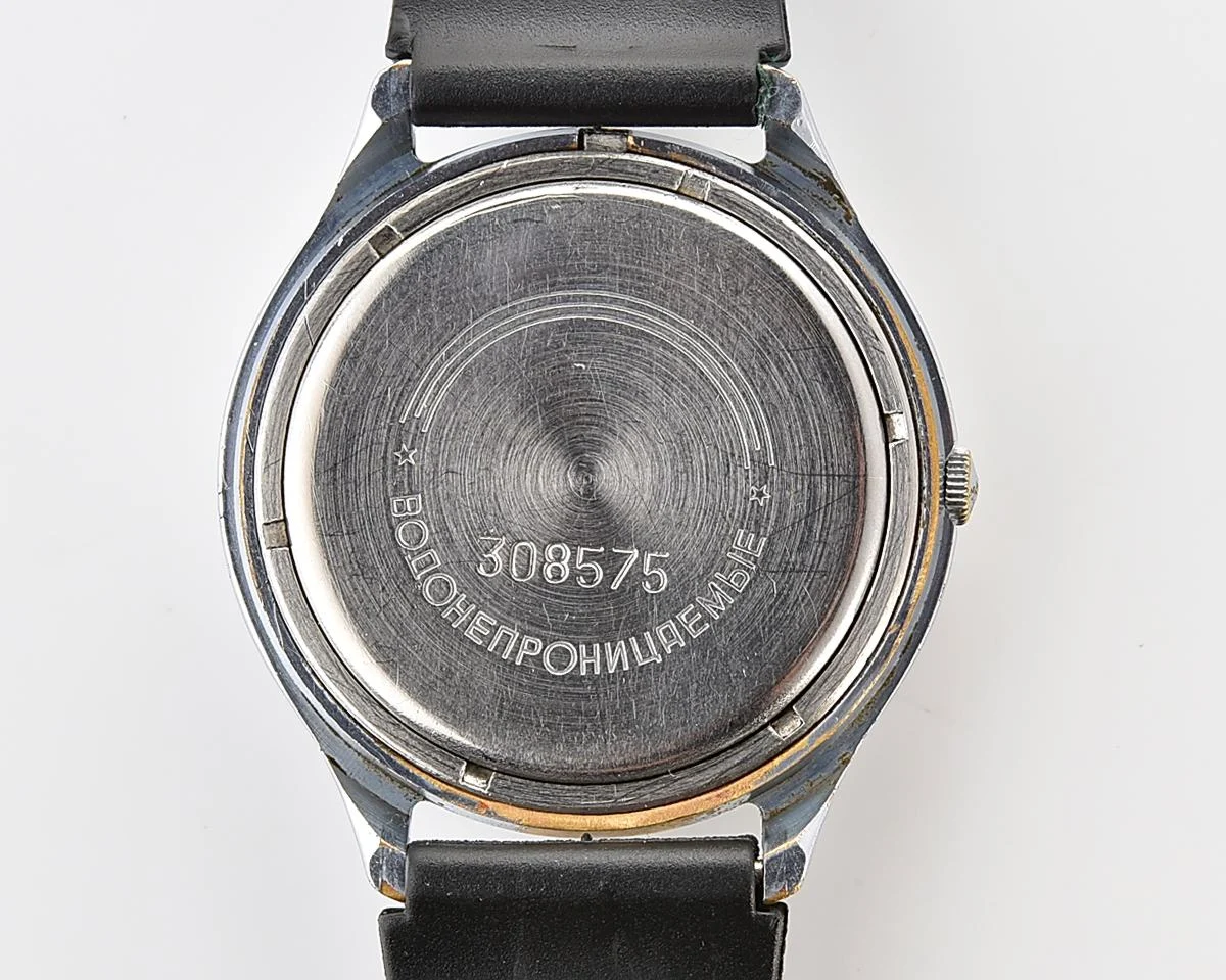 Soviet quartz Slava "Sport" with pulse scale!