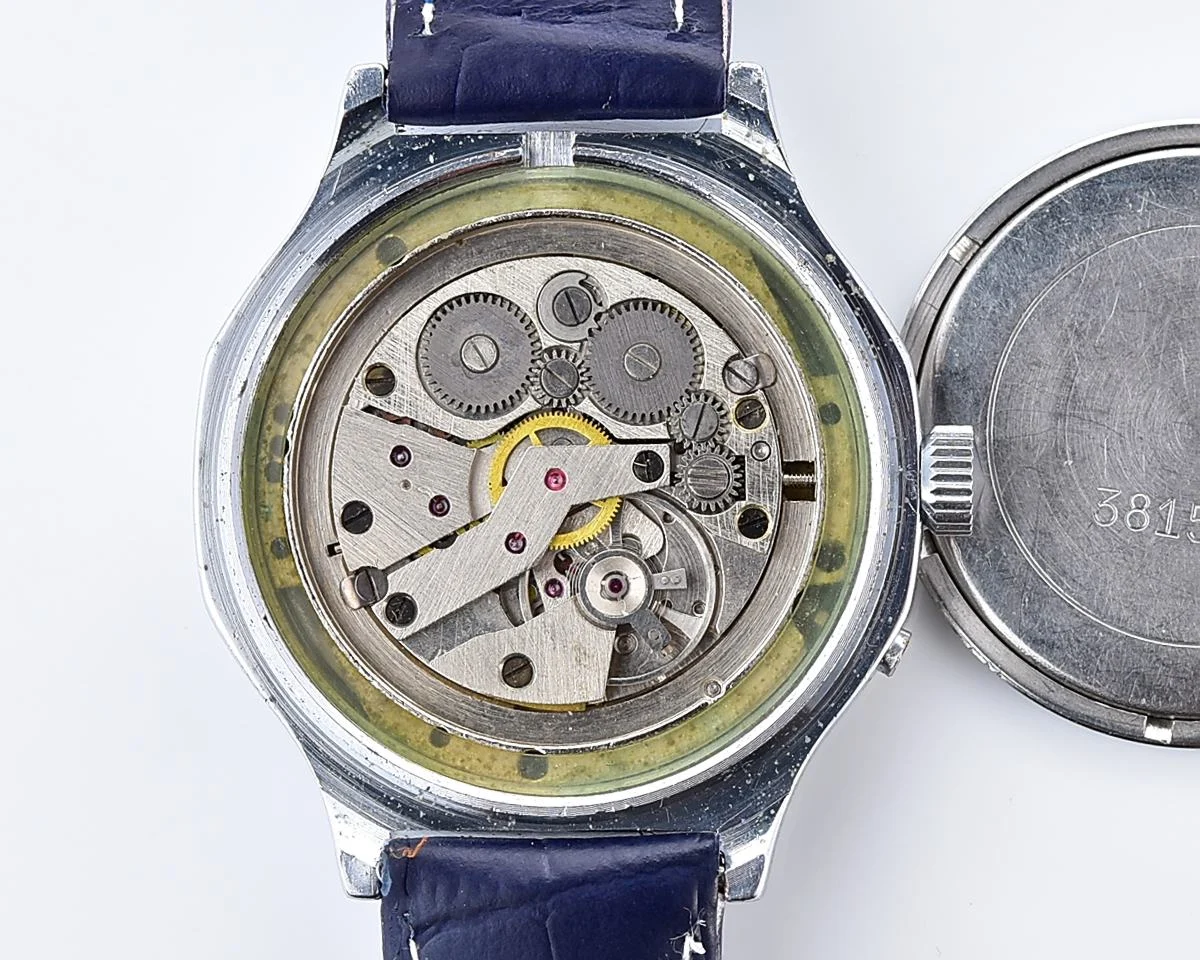 Large vintage Slava Soviet mechanical watch