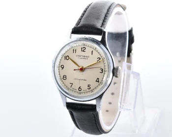 Excellent vintage Soviet Sportivnie mechanical watch from the 1950s