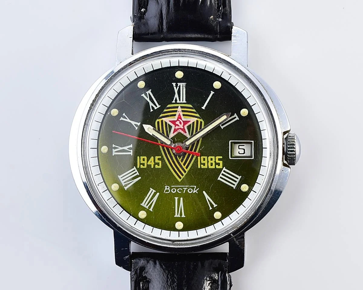 Large vintage Vostok mechanical wristwatch - from the Commander-in-Chief of the Air Force!