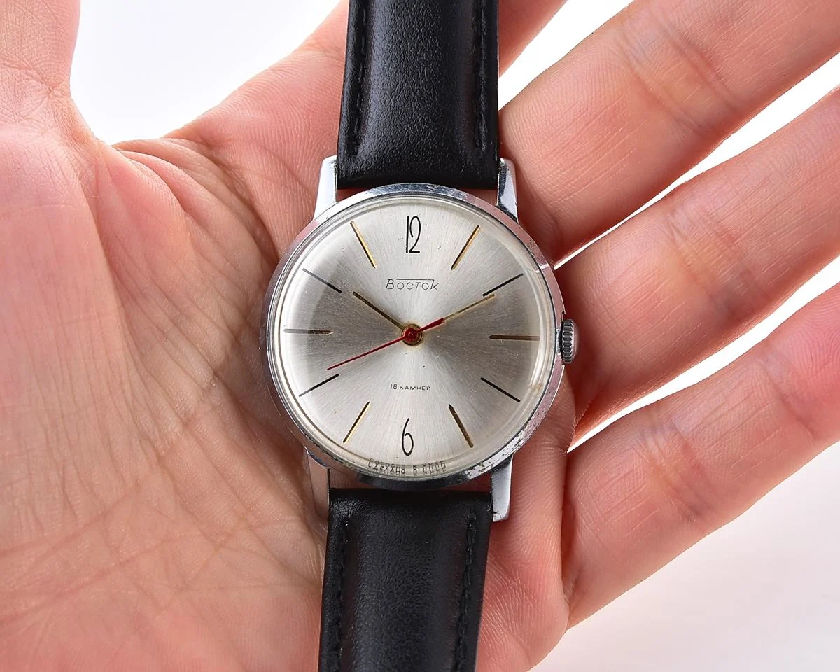 Soviet Vostok mechanical wristwatch