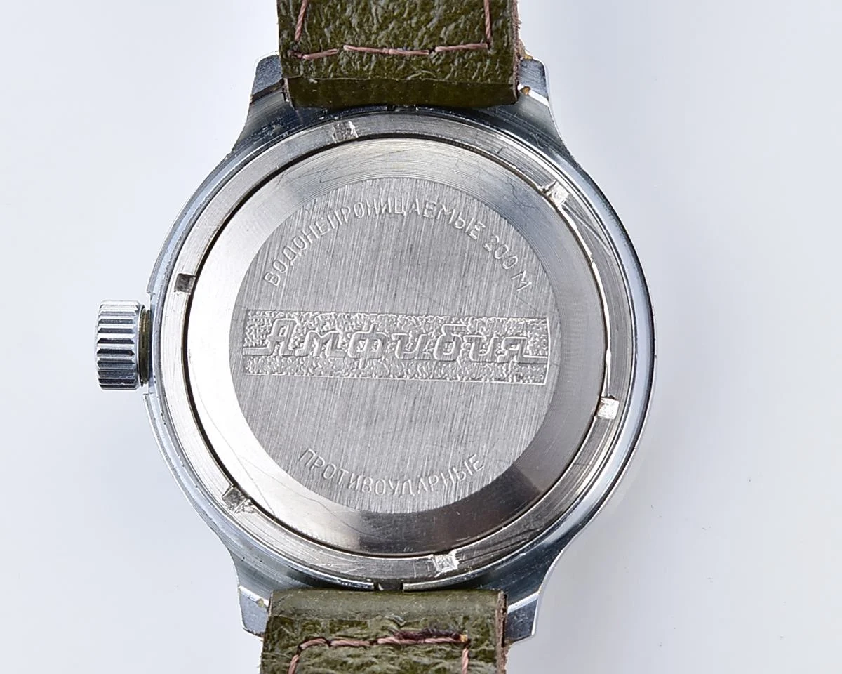 Soviet Vostok Amphibia mechanical wristwatch